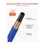 25ft Airless Paint Sprayer Hose, 1/4 in Universal Airless Paint Spray Hose, 4350 PSI High Pressure Flexible Airless Sprayer Hose