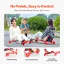 Ride on Scooter, Load Capacity of 198 lbs, Swing Side-to-Side for Amazing Ride Powered by Zig-Zag Motion, Ride on Drifting Toy f