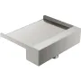 Waterfall Blade, 30cm Stainless Steel Waterfall Spillway, Rectangular Waterfall Pool Fountain, Cascade Blade with Connector, Hos