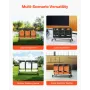 Folding Chair Rack, 400 LBS Capacity, Heavy-duty Chair Cart for 42 Chairs or 12 Tables, Multi-Function Chair Storage Dolly with 
