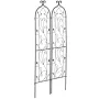 2 pakker metal haveespalier til klatreplantestøtte 60x15 tommer