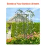Garden Trellis for Climbing Plants, 87 x 20 in, 2 Packs Rustproof Metal Garden Flower Trellis, Outdoor Climbing Rose Trellis Cuc