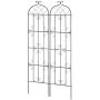 Garden Trellis for Climbing Plants, 87 x 20 in, 2 Packs Rustproof Metal Garden Flower Trellis, Outdoor Climbing Rose Trellis Cuc