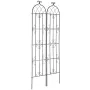 Garden Trellis for Climbing Plants, 87 x 20 in, 2 Packs Rustproof Metal Garden Flower Trellis, Outdoor Climbing Rose Trellis Cuc