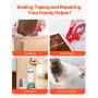 Clear Packing Tape, 3 inches Core, 12 Rolls 1.88 Inches x 65 Yards Packing Tape with Dispenser, 2.7 Mil Heavy Duty Packaging Tap