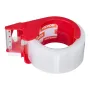 Clear Packing Tape, 3 inches Core, 12 Rolls 1.88 Inches x 65 Yards Packing Tape with Dispenser, 2.7 Mil Heavy Duty Packaging Tap