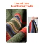 Wool Camping Blanket 1,62x2,23 m (64" x 88") Warm for Camping Hiking Travel Texture