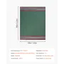 Uld camping tæppe 64 "x 88" varm til camping vandreture -tekstur