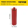 Diamond Core Drill, 4 "/101mm Diameter Core Drill Bit