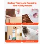 Clear Packing Tape, 3 inches Core, 6 Rolls 3 Inches x 65 Yards Packing Tapes, 2.7 Mil Thick, Heavy Duty Packaging Tape Designed 
