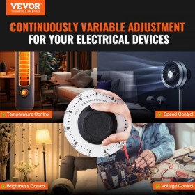 3000VA Variable Voltage Transformer 10A 0-300V AC Voltage Regulator CE