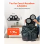 Electric Drum Set Tablet 4 Pads 163 Sounds Headphone Jack