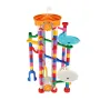 Marble Run Set, 230 PCS with Motorized Elevator, with 15 Plastic Marbles, Marble Maze Building Block Brain Game, Educational Lea