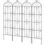 4 pakker metal haveespalier til klatreplantestøtte 87x20 i