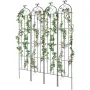 4 pakker metal haveespalier til klatreplantestøtte 87x20 i