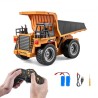 RC Remote Control Dump Truck Toy Construction Vehicle Toy 9ch 1:18 Skala