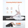 Ooring Set 6.6 'X 3' PVC Yoga Fitness Equipment Mat til Pilates