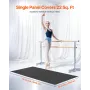 ooring Set 6.6' x 3' PVC Yoga Fitness Equipment Mat for Pilates