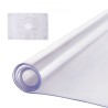 PVC Table Protector 40x60 Inch Clear Plastic Desk Protector 2.0mm Thick
