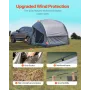 SUV-campingtelt udendørs SUV-telt med 2 døre vandtæt til 5-8