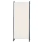 Room divider 3-panel foldning privatlivsskærm stof partition