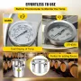 Alcohol Still, 50L SUS Water Alcohol Distiller with Condenser & Thumper Keg, 13.2Gal Wine Making Boiler with Copper Tube, Home B