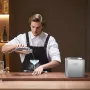 Glass Froster Chiller, CO2 Beer Glass Froster, 8-10 Seconds/Cup with LED Light, Instant Glass Chiller for Wine, Cocktail, Champa