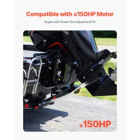 Justerbar akterspauser 23.6-59 i bådovergangssparer med sammensat hoved