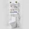 Over the Toilet Storage 3-Tier Bathroom Shelf Rack Space Saver Organizer