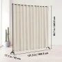 Room divider bærbar panel rum divider med hjul