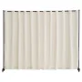 Room divider bærbar panel rum divider med hjul