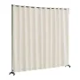 Room divider bærbar panel rum divider med hjul
