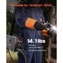 MiG Welder 130amp MIG Welding Machine 3-in-1 Flux Core