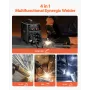 MiG Welder 200a Welder Machine 4-in-1 Gas MiG/Flux Core