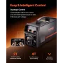 MiG Welder 200a Welder Machine 4-in-1 Gas MiG/Flux Core