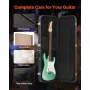 Elektrisk guitar Hard Case 43.11Â In med lås og nøgle til