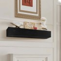 Fireplace Mantel Wood Shelf Floating Rustic Fireplace Mantel 48" Espresso