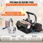 Mug Heat Press, 11oz/11.5cm and 20oz/22cm Two Platens, LCD Cup Press Machine with Detachable Transfer Sublimation Mats, DIY Pres