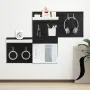 Pegboard Combination Kit, 11" x 11" Plastic Pegboard, 4 Panels, Peg Board Wall Organizer Kit with Accessories, for Garage Tool S