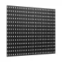 Pegboard Combination Kit 11 X 11 "Plastic Pegboard 4 Panels til Home Black