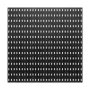 Pegboard Combination Kit 11 X 11 "Plastic Pegboard 4 Panels til Home Black