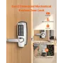 Mekanisk nøglefri indgangsdørlås 14 Key Mechanical Door Lock