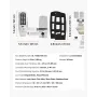 Mekanisk nøglefri indgangsdørlås 14 Key Mechanical Door Lock