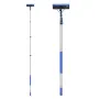 Water Fed Pole Kit, 6m Solar Panel Cleaning Pole with Extendable Handle, 180° Rotatable Brush Head & 20m Hose, Household & Outdo