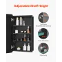 Medicinskabet 16,5 "x 27,5" Mirror Medicine Cabinet Justerbare