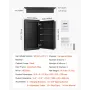 Medicine Cabinet, 16.5 x 27.5 inch, Medicine Cabinet for Bathroom with Mirror, Aluminum Frame Bathroom Wall Cabinet, 3-layer Adj