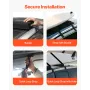 Soft Roof Rack Pads, 15.5-Inch Universal Car Roof Rack Pads, 176LBS Loading Capacity Luggage Kayak Carrier with Portable Storage