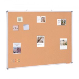 48"x36" Large Cork Board â€“ Wall-Mounted Bulletin Board with Pin Board