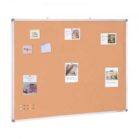 48"x36" Large Cork Board â€“ Wall-Mounted Bulletin Board with Pin Board