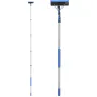 Water Fed Pole Kit, 7.3m Solar Panel Cleaning Pole with Extendable Handle, 180° Rotatable Brush Head & 20m Hose, Household & Out